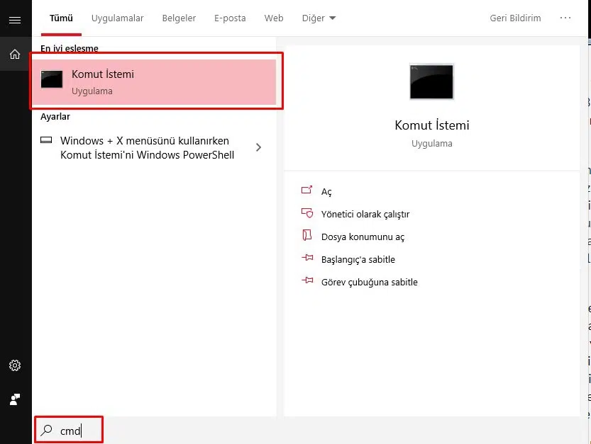 Windows CMD Komutları Nedir? Ne İşe Yarar?