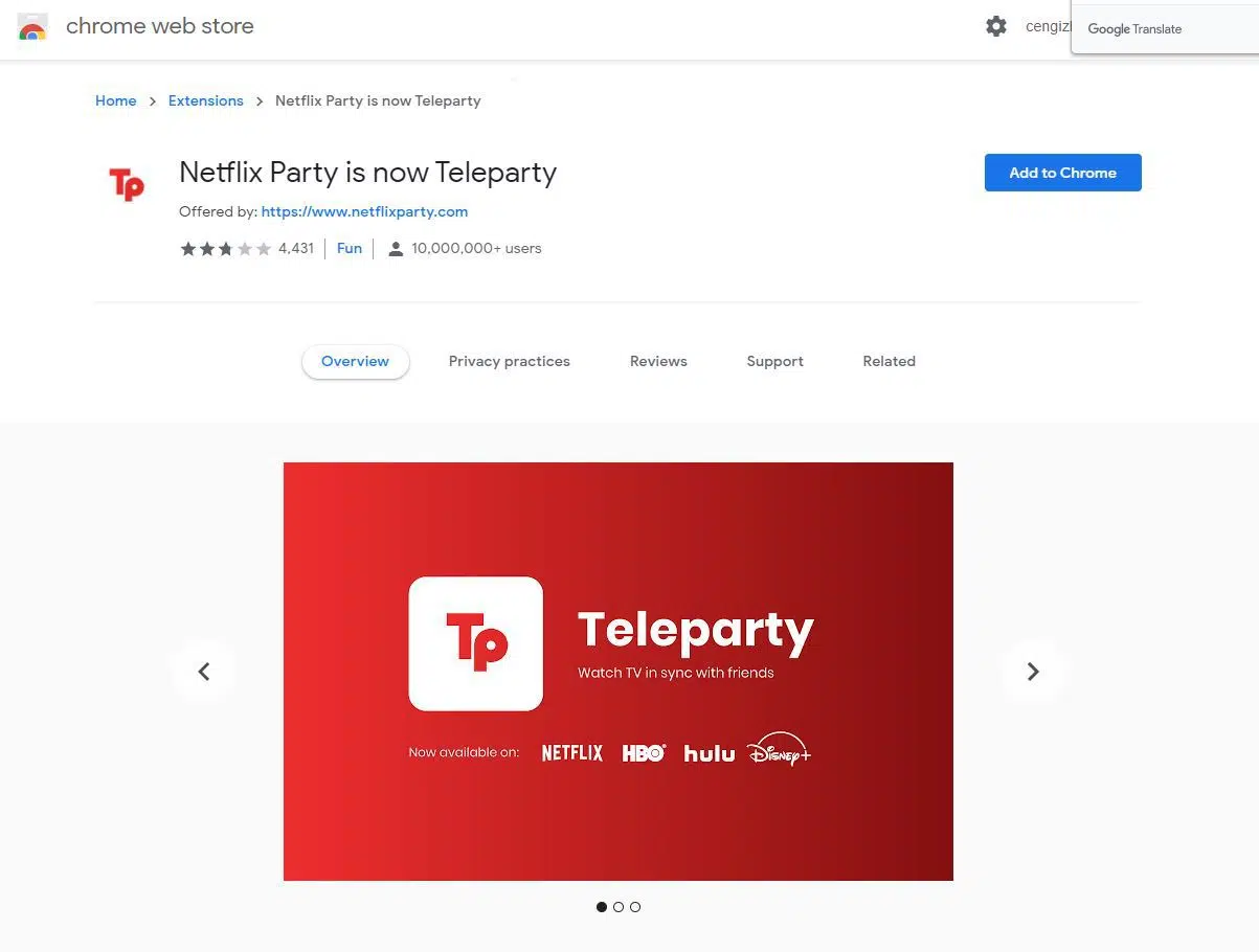 Netflix Teleparty Nedir ve Nasıl Kullanılır?