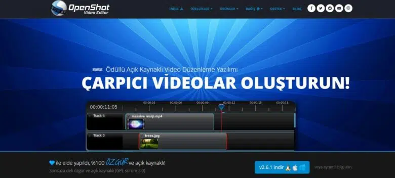 Ücretsiz En İyi Video Düzenleme Programları 