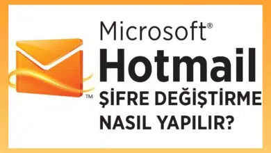 Hotmail Şifre Değiştirme Nasıl Yapılır?