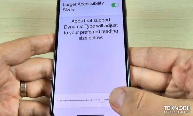 iPhone Yazı Büyütme Nasıl Yapılır? ✔️ 2022