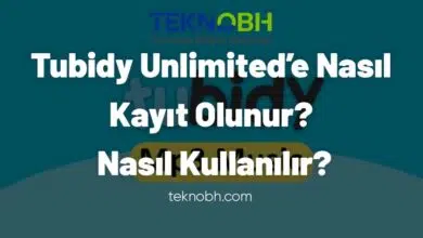 Tubidy Unlimited’e Nasıl Kayıt Olunur? Nasıl Kullanılır?