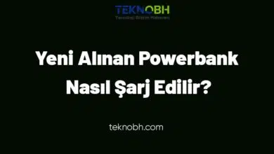 Yeni Alınan Powerbank Nasıl Şarj Edilir?