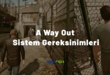 A Way Out Sistem Gereksinimleri