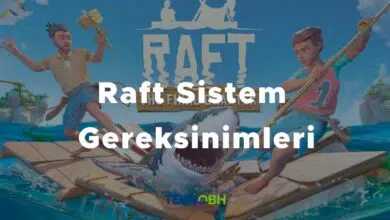 Raft Sistem Gereksinimleri