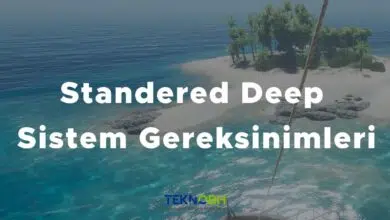 Standered Deep Sistem Gereksinimleri