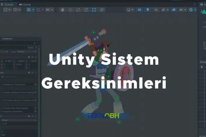 Unity Sistem Gereksinimleri