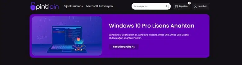 PintiPin Windows ve Office Key Alış Sitesi Nedir?