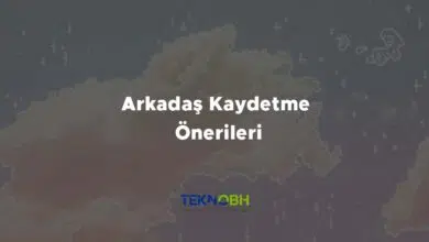 Arkadaş Kaydetme Önerileri