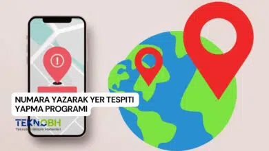 Numara Yazarak Yer Tespiti Yapma Programı