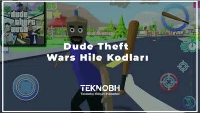 Dude Theft Wars Hile Kodları