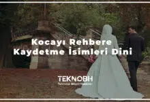 Kocayı Rehbere Kaydetme İsimleri Dini2