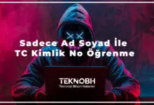 Sadece Ad Soyad İle TC Kimlik No Öğrenme