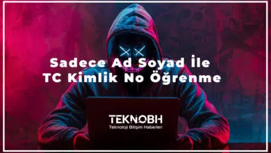 Sadece Ad Soyad İle TC Kimlik No Öğrenme