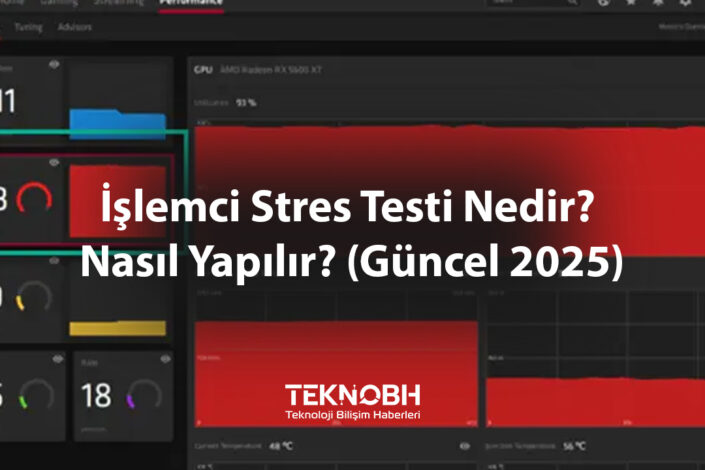 İşlemci Stres Testi Nedir Nasıl Yapılır? (Güncel 2025)