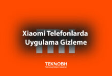 Xiaomi Telefonlarda Uygulama Gizleme